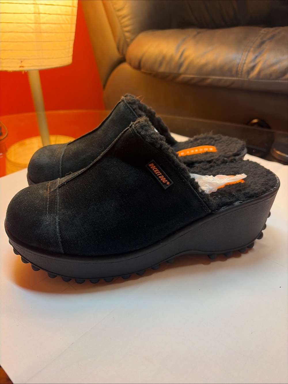 Rocket Dog Women’s Fran Platform Comfort Shearling Size 9M